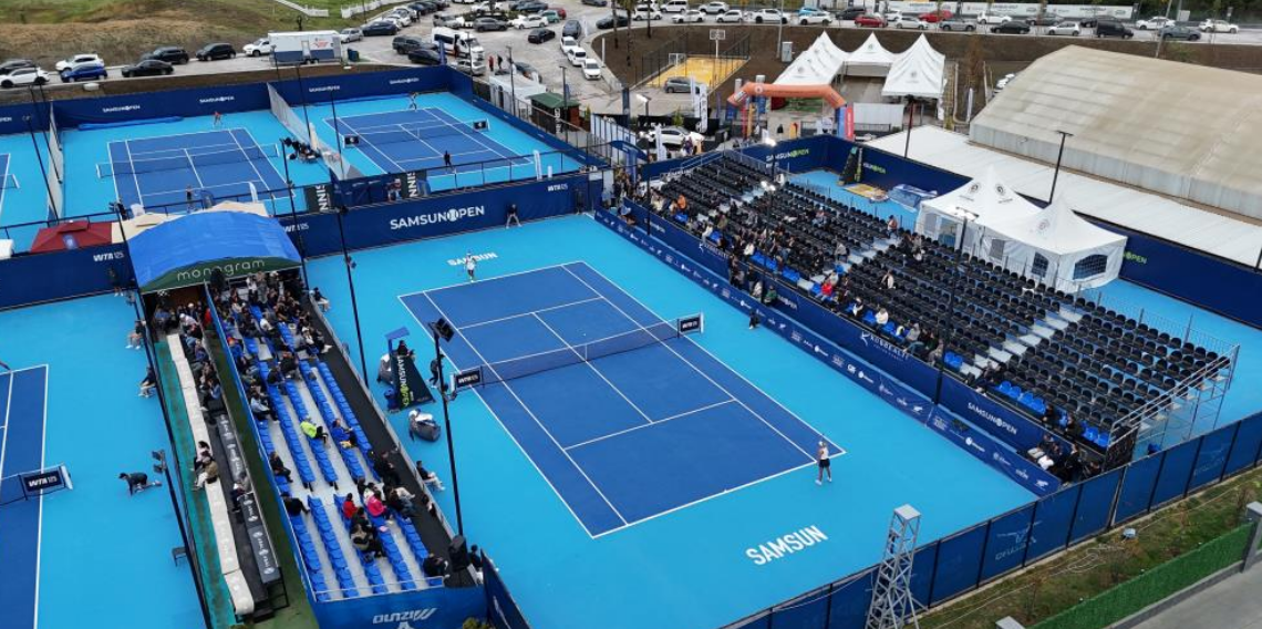 Uluslararası Samsun Open ATP Challenger 50 için geri sayım başladı