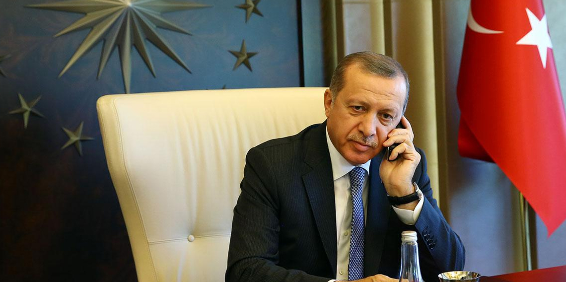 Erdoğan, Özbekistan Cumhurbaşkanı Şevket Mirziyoyev ile telefonda görüştü
