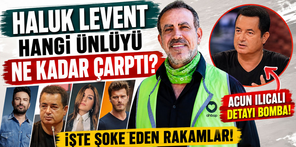 Hangi ünlü isim Ahbap'a ne kadar bağış yaptı? Acun Ilıcalı detayı bomba