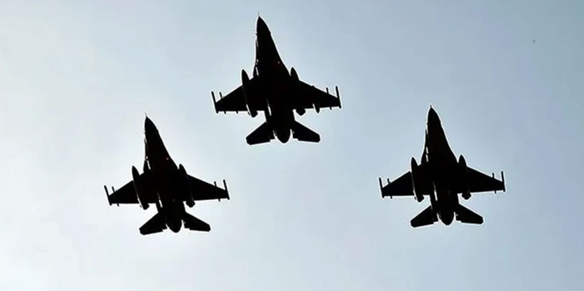 Hava sahasına izinsiz girdi, F-16 tarafından düşürüldü!