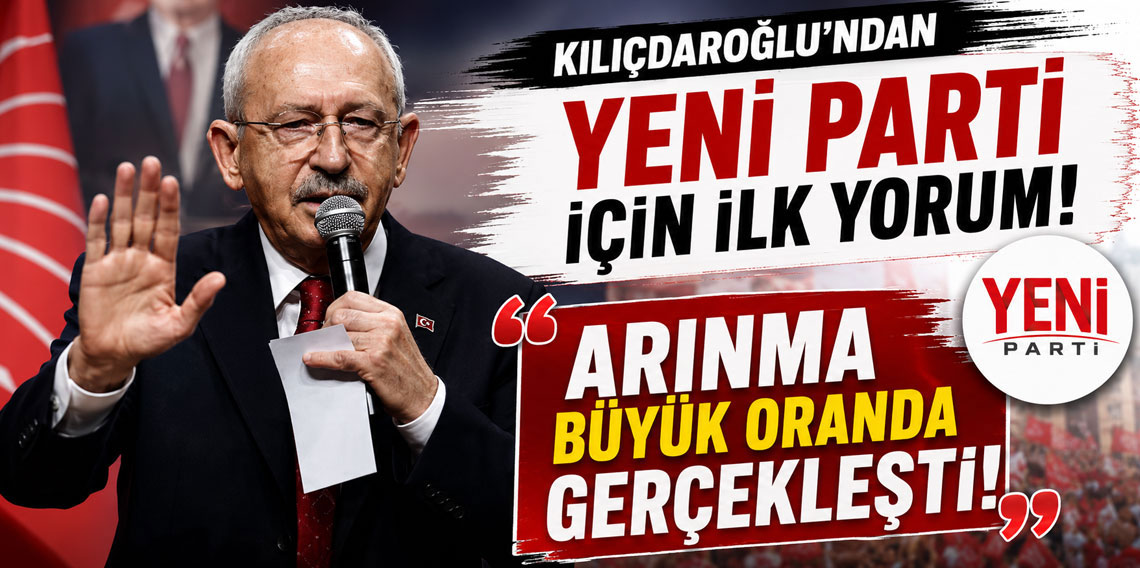 Kılıçdaroğlu'nun Yeni Parti sevinci: Çok şükür arınma gerçekleşti