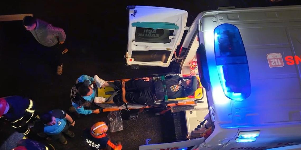 Kırıkkale’de yolcu otobüsü devrildi: 40 kişi yaralandı