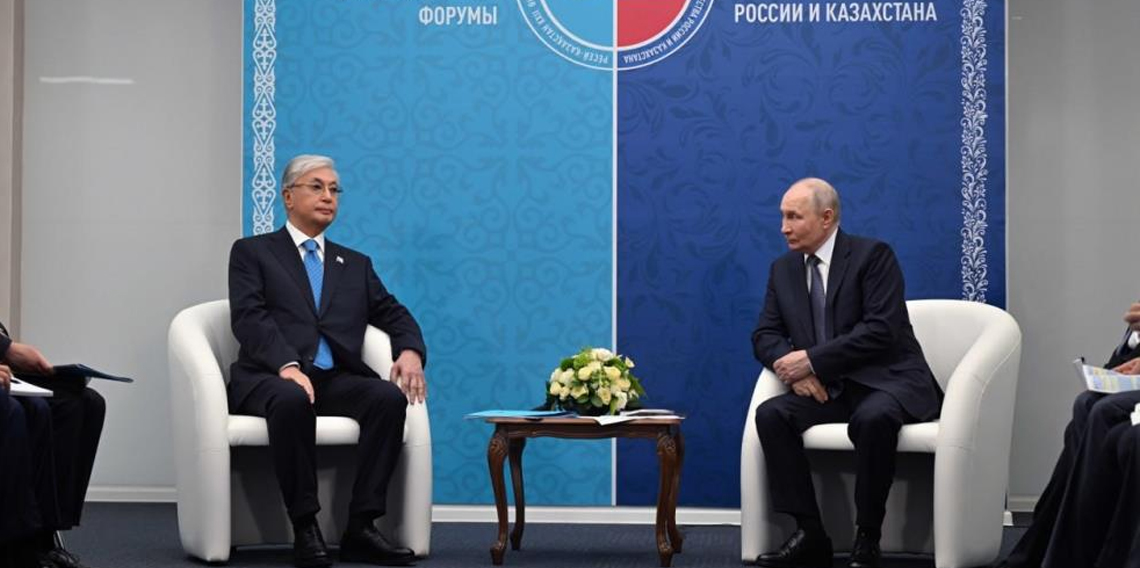 Tokayev’den Putin’e Ukrayna savaşında 