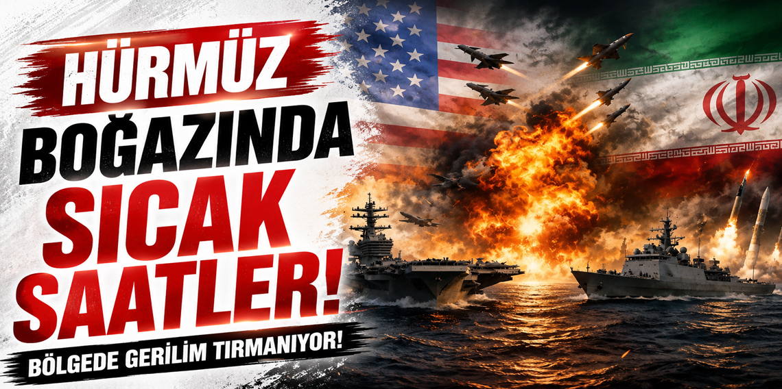 İran ordusundan Hürmüz’ü geçmeye çalışan 6 gemiye uyarı ateşi
