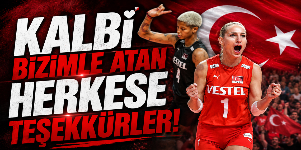 Kaptan Gizem Örge: Kalbi bizimle atan herkese teşekkürler!