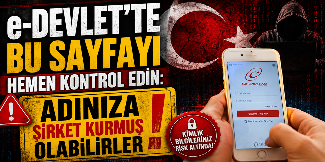 Uzmanlar Uyarıyor! Adınıza şirket kurmuş olabilirler