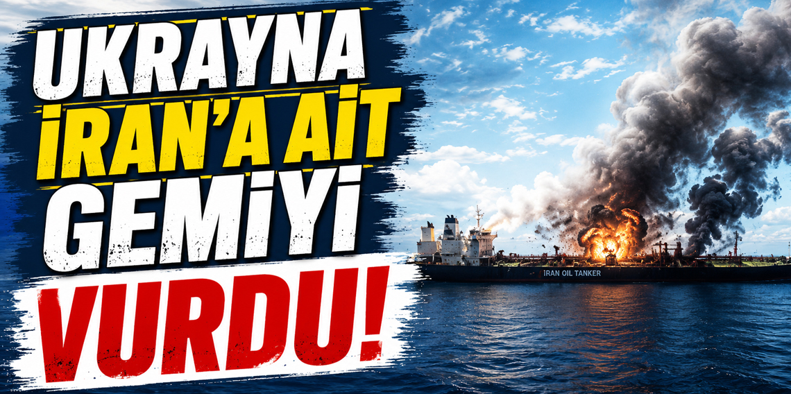 Ukrayna, Hazar Denizi’nde İran’a ait ticari gemiyi vurdu