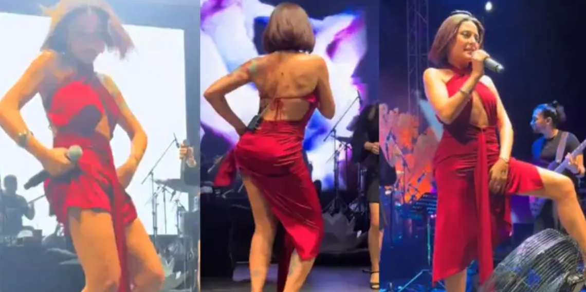 Melek Mosso'nun sahne performansı gündem oldu! 