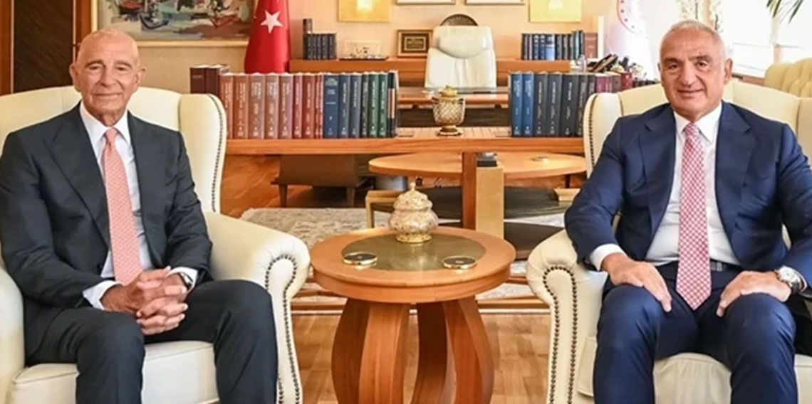 Bakan Ersoy, ABD Büyükelçisi Barrack’ı kabul etti