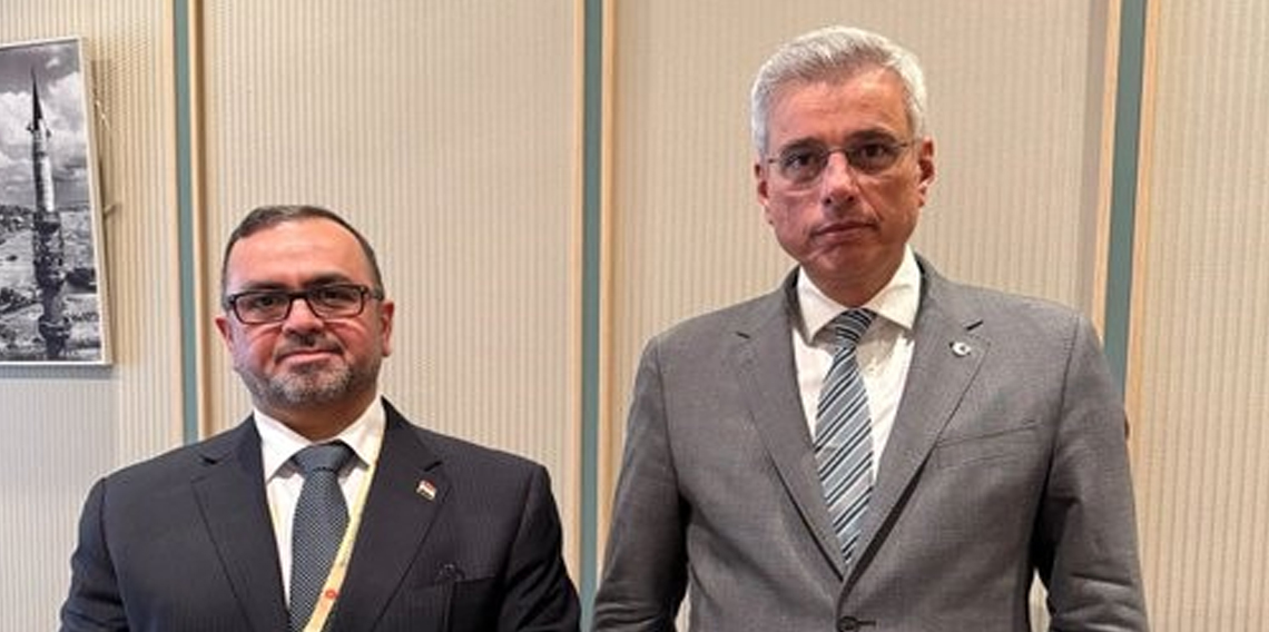 Bakan Memişoğlu, Iraklı mevkidaşı ile bir araya geldi