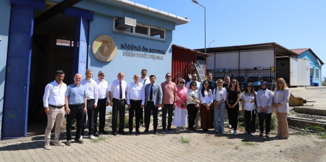 Trabzon’un atık su alt yapısını yerinde incelediler