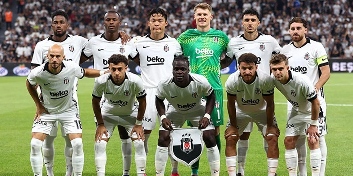 Beşiktaş'ın Midtjylland maçı kamp kadrosu belli oldu