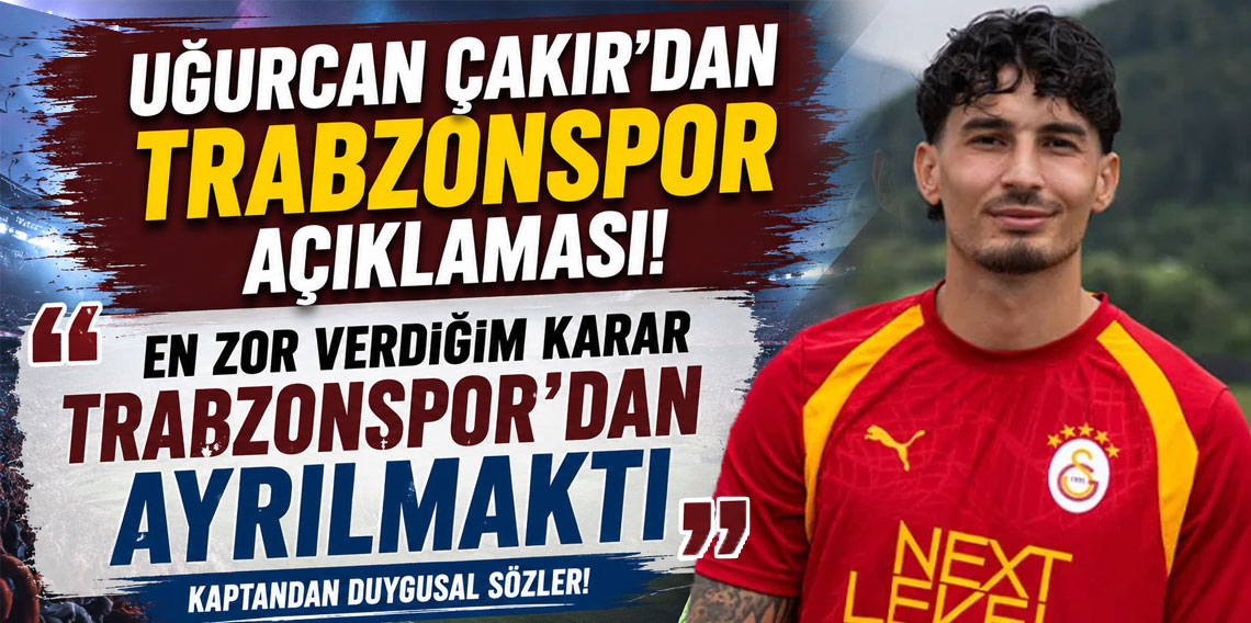 Uğurcan Çakır'dan Trabzonspor açıklaması! 