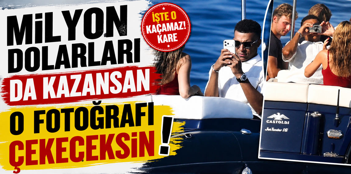 Mbappe'nin zorlu sınavı! Milyon dolarları da kazansan o fotoğrafı çekeceksin