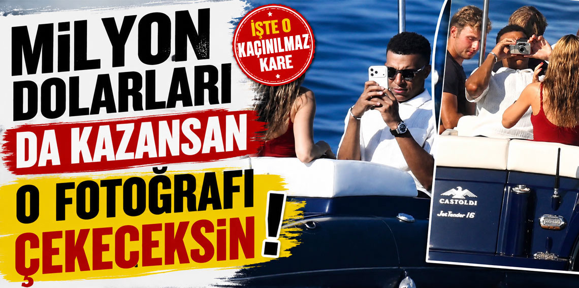 Mbappe'nin zorlu sınavı! Milyon dolarları da kazansan o fotoğrafı çekeceksin