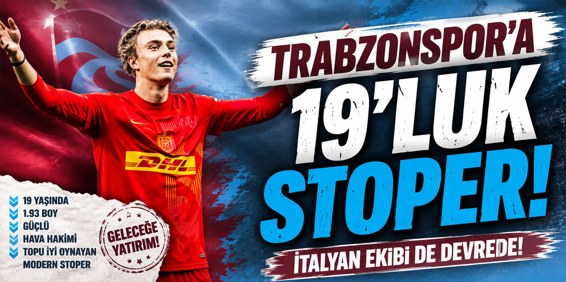 Trabzonspor'dan Lazio'ya yılın transfer çalımı! 19'luk stoper geliyor!