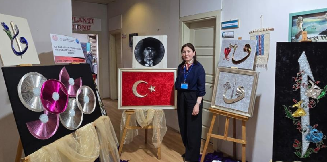 Sabır ve zarafetin sanatı filografi, gençlerle geleceğe taşınıyor