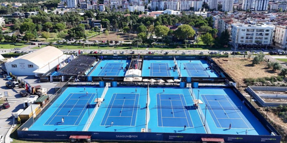 Dünya tenisinin nabzı Samsun'da atıyor