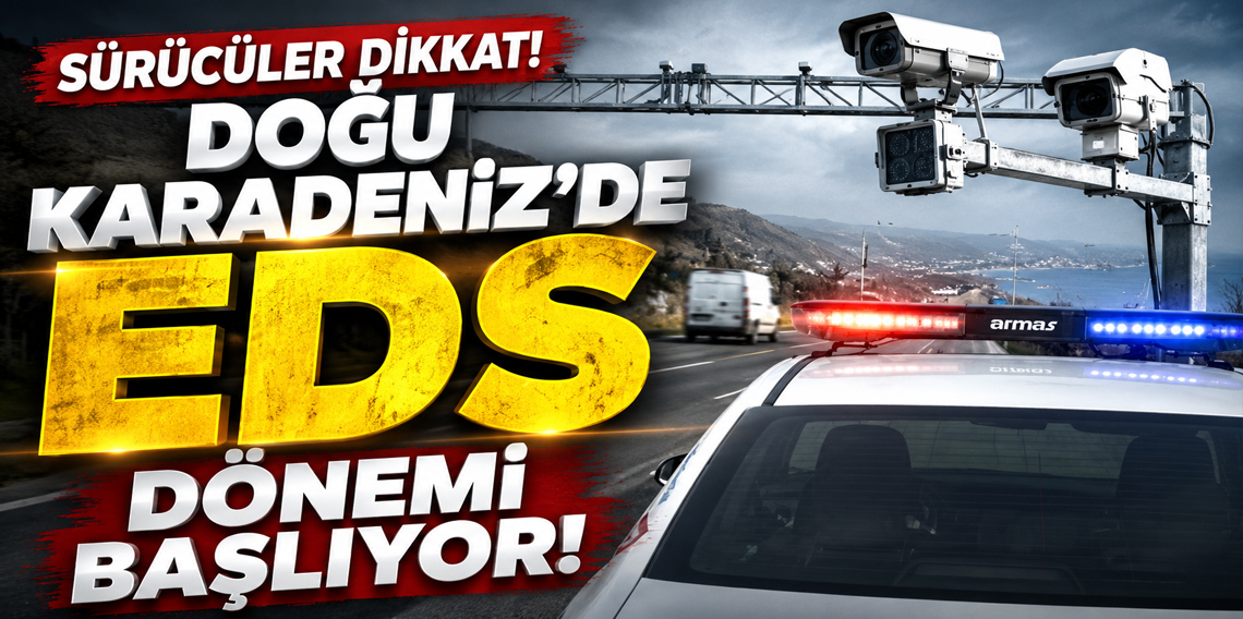 Trabzon'da Ortalama Hız Denetimi Başlıyor! 