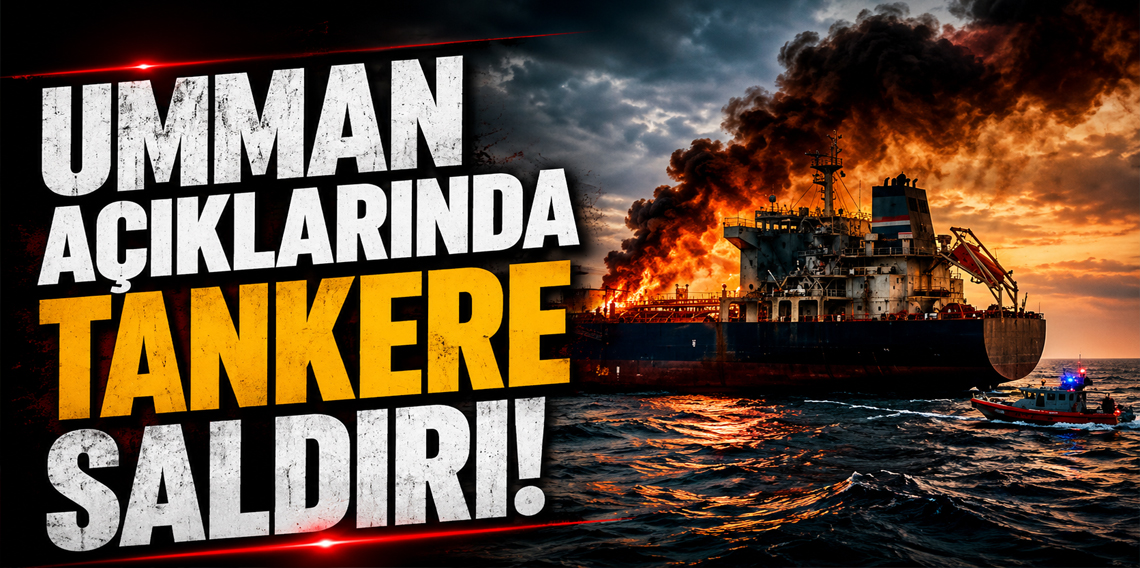 Umman açıklarındaki tankere saldırı şüphesi
