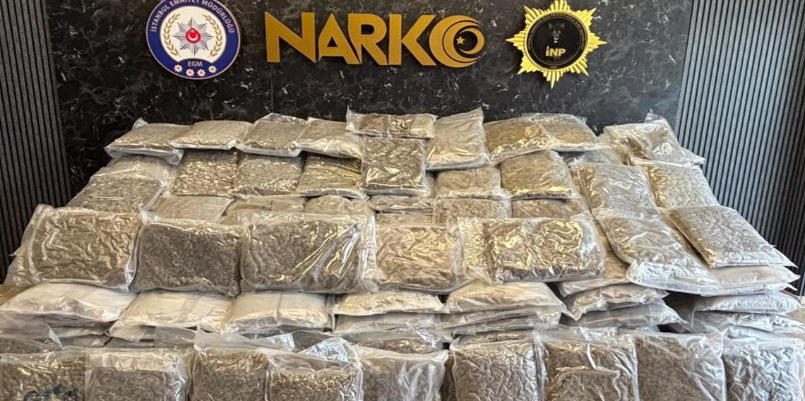 Silivri’de tır’da 376 kilo uyuşturucu ele geçirildi