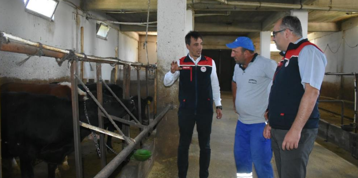 Kırsalda Bereket Projesi kapsamında üreticilerle bir araya gelindi