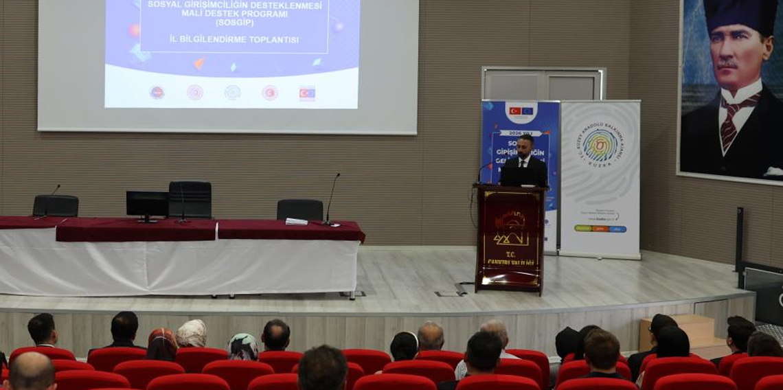 Çankırı’da Sosyal Girişimcilik Mali Destek Programı tanıtıldı