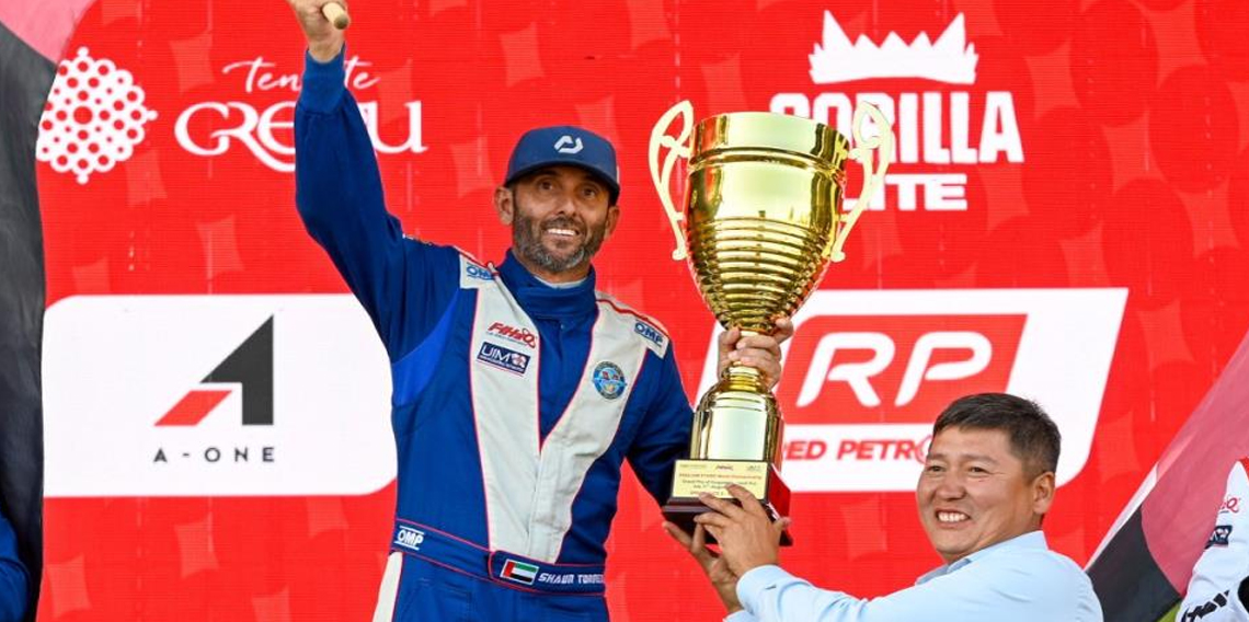 Kırgızistan Grand Prix'sinin şampiyonu Shaun Torrente