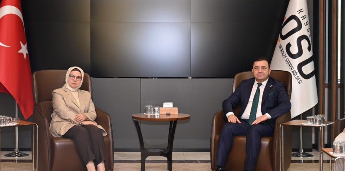 Başkan Yalçın ve Böhürler mutabık kaldı: Kayseri OSB sanayicisi Suriye pazarını keşfedecek