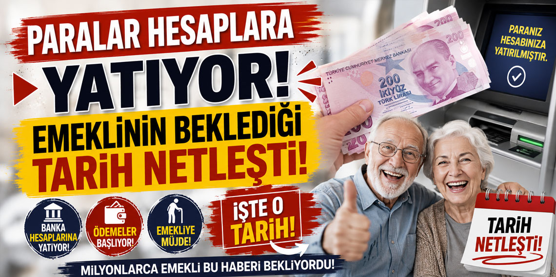 Emeklilere zam farkının ödeneceği tarih netleşti