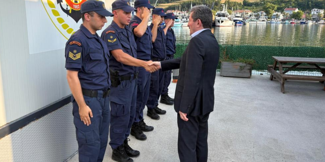 Samsun'da Sahil Güvenlik Yakakent Timi Mavi Vatan'da 7/24 Görev Başında