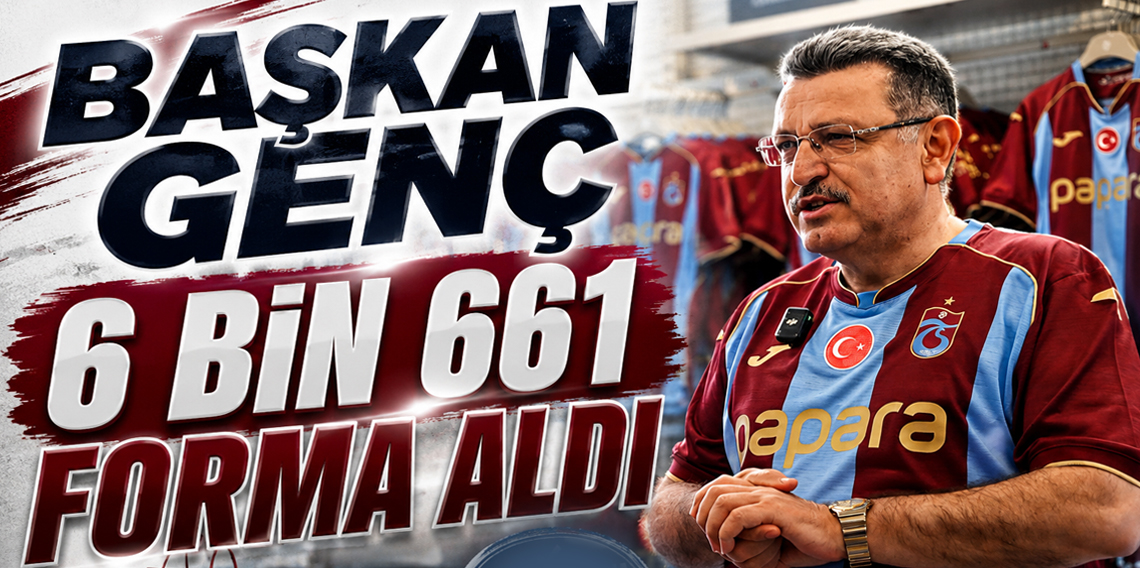 Başkan Genç 6 bin 661 forma alarak kampanya başlattı