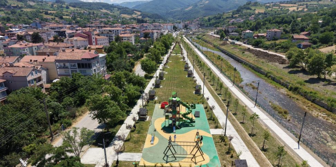 Alaçam'a nefes aldıracak dev yaşam alanı tamamlandı
