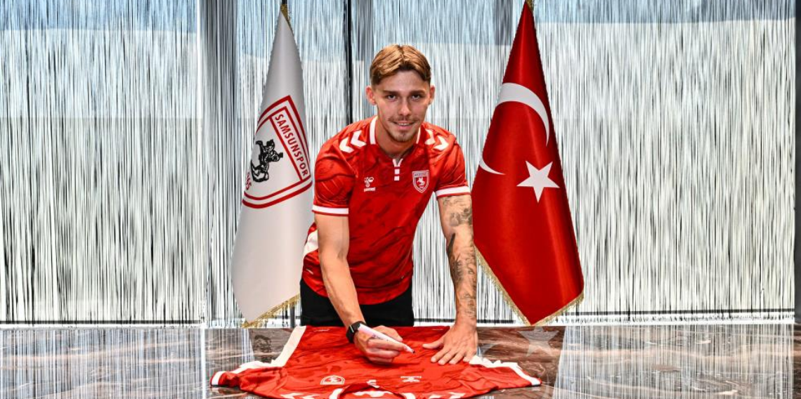 Samsunspor, Polonyalı stoper Drapinski ile 5 yıllık sözleşme imzaladı