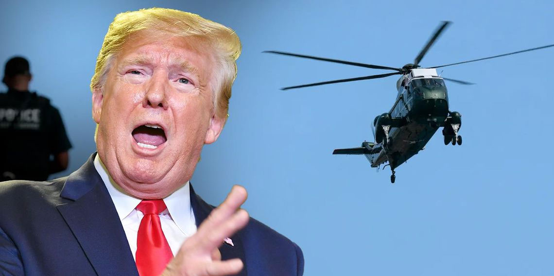 Trump'ı taşıyan helikopterde ölüm tehlikesi! Ramak kala kurtuldu