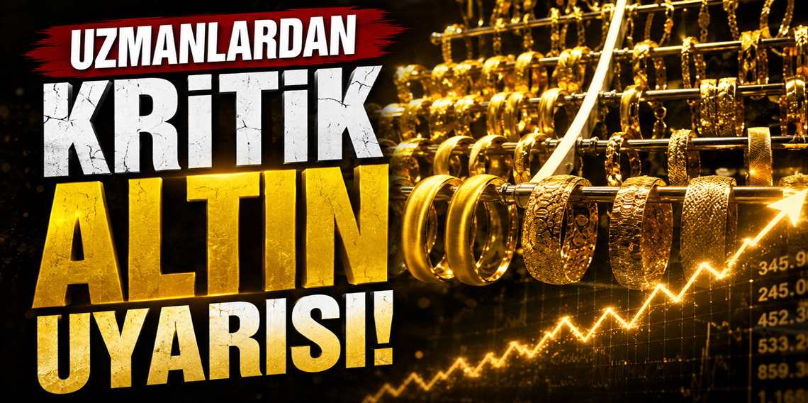 Uzmanlardan altın için kritik uyarı!