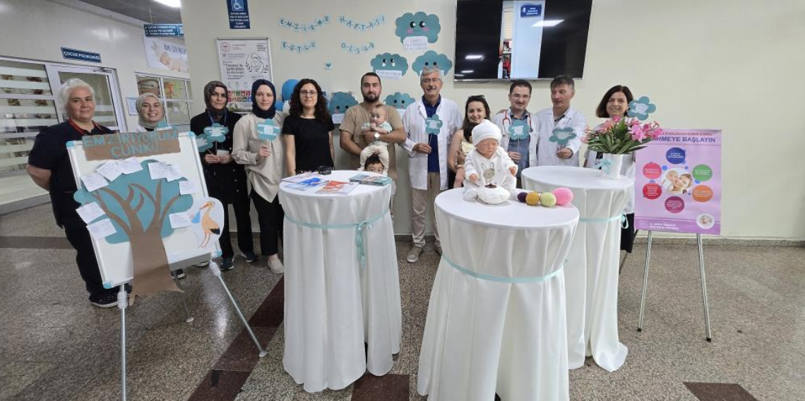 Ordu'da anne sütü ve emzirmenin önemine dikkat çekildi