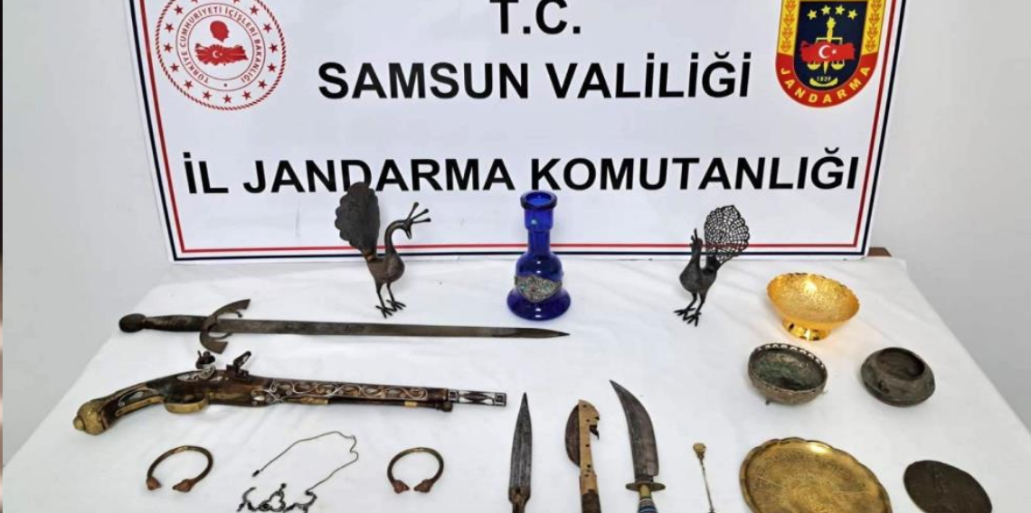Samsun'da Tarihi Eser Operasyonu