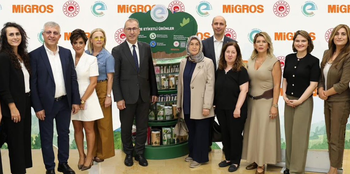 Migros ve Bakanlık’tan ‘Çevre Etiketli’ ürünler için iş birliği