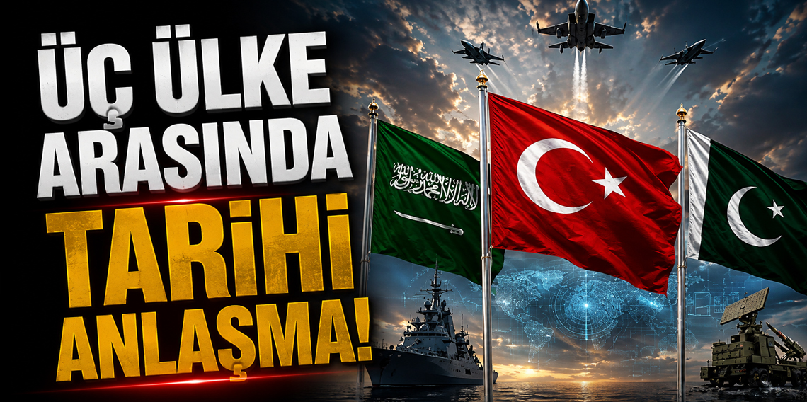 Türkiye dahil 3 ülkeden tarihi savunma anlaşması!