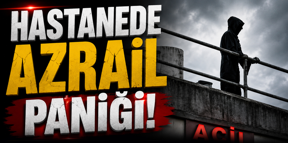 Hastanede Azrail Paniği! Bir Anda Ortaya Çıktı!