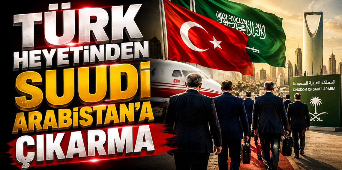 Cumhurbaşkanı Erdoğan'dan Suudi Arabistan'a çalışma ziyareti