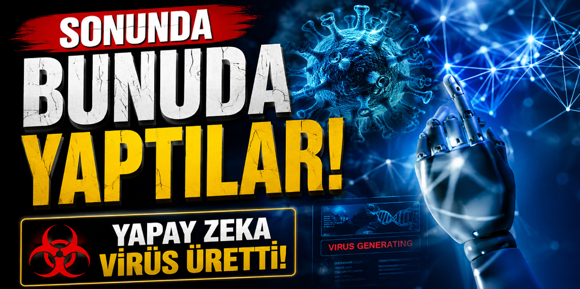 Yapay zeka sentetik virüs üretti, insanlık hastalıklara veda edebilir