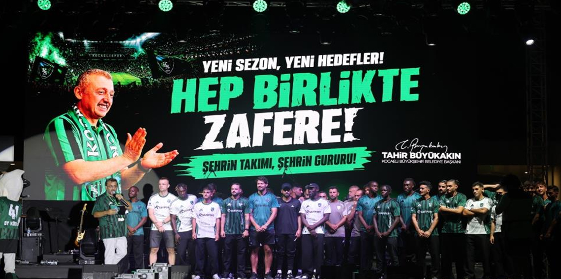 Kocaelispor yeni sezon öncesi gövde gösterisi yaptı