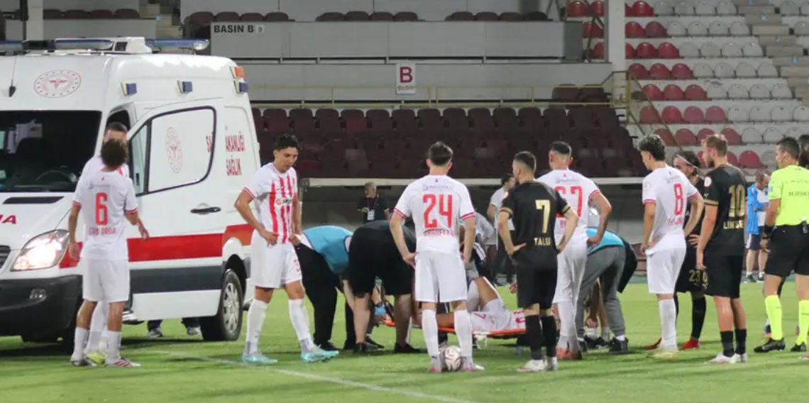 Lig kötü başladı! Bolusporlu Erdem Can Polat hastaneye kaldırıldı