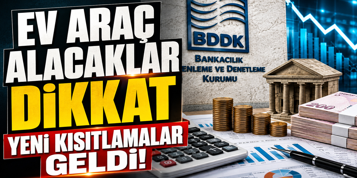 Ev ve Araç Alacaklar Dikkat! Yeni şartlar ve kısıtlamalar geldi
