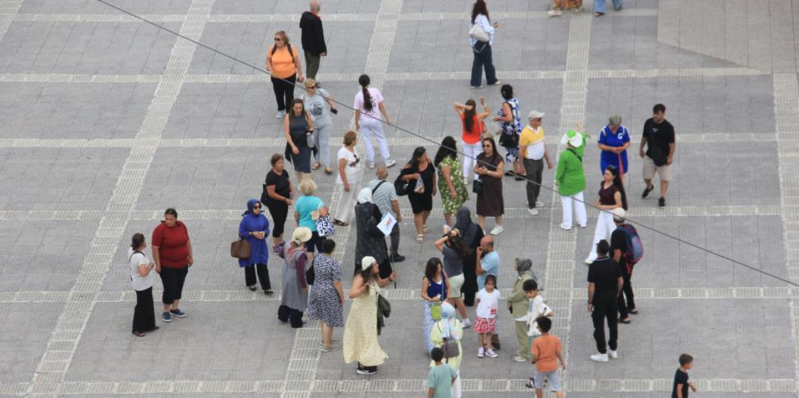 Samsun'da konaklayan turist sayısı yüzde 13,68 arttı