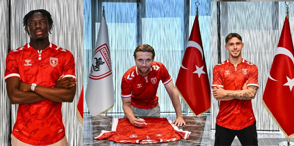 Samsunspor'da 8 oyuncu gitti, 7 oyuncu geldi