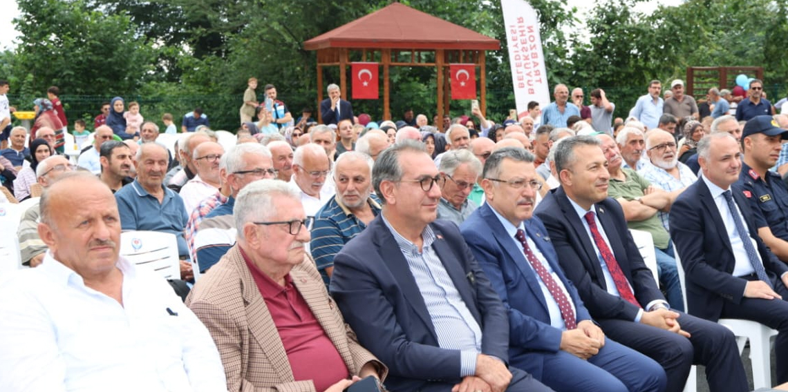 Sürmene Kahraman Mahallesi’ne Millet Bahçesi kazandırıldı