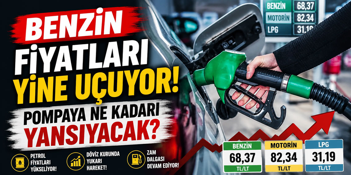 Benzin fiyatları yine uçuyor! Gece yarısı pompaya ne kadarı yansıyacak?